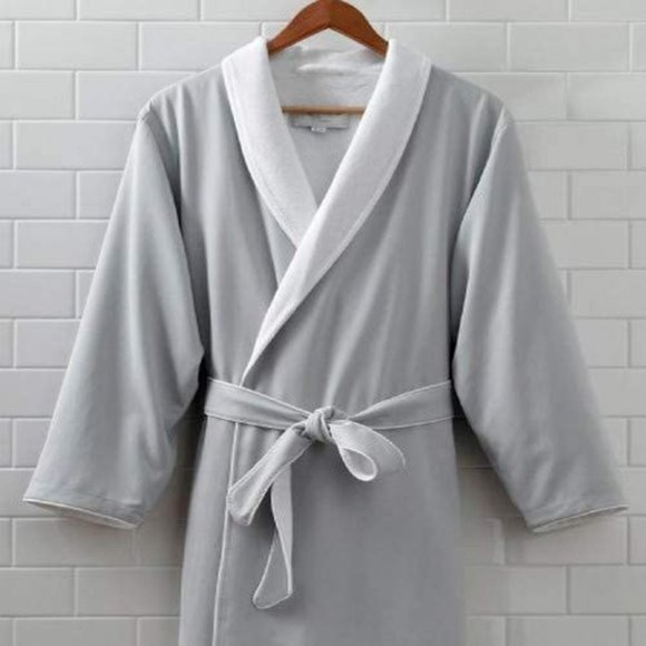 Kassatex Accessories - Spa Robe Sleek Smooth Outside Machine Washable